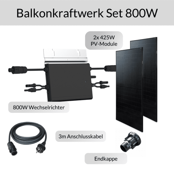 Grupo electrógeno para balcón 800 W