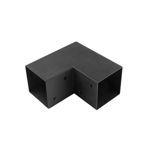 Conector de esquina exterior con conexión de pared 100x100
