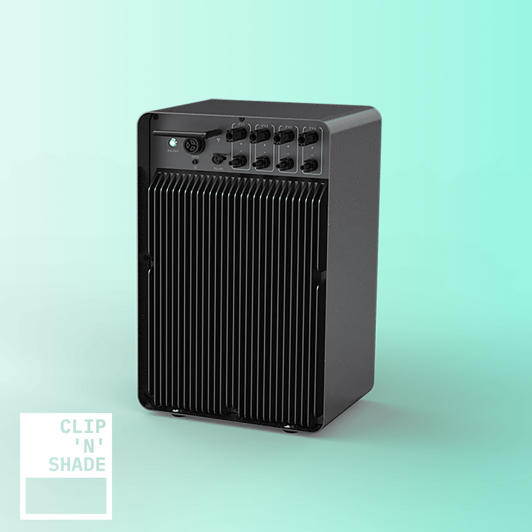 Sistema de almacenamiento Marstek Jupiter-C con inversor integrado de 800 W - vista trasera