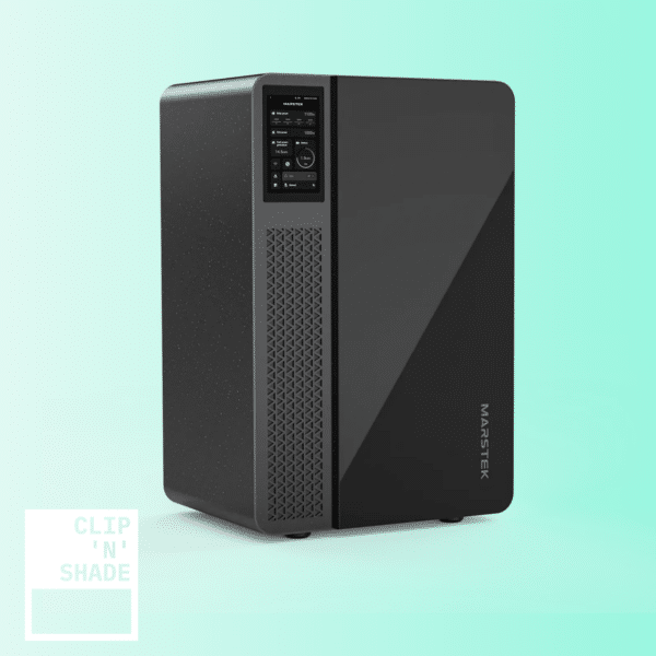 Sistema de almacenamiento Marstek Jupiter-C con inversor integrado de 800 W - vista trasera