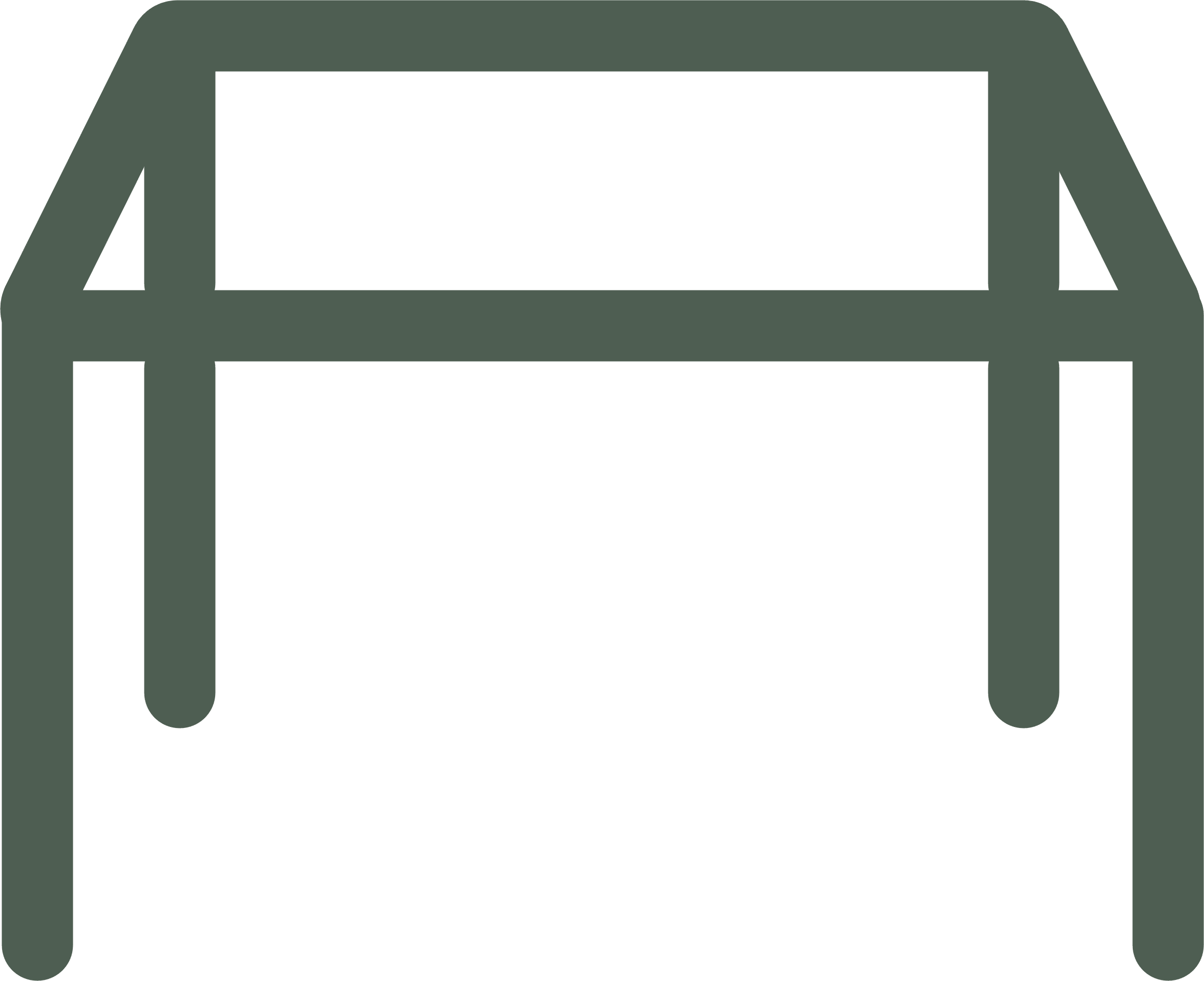 Pictograma de la pérgola